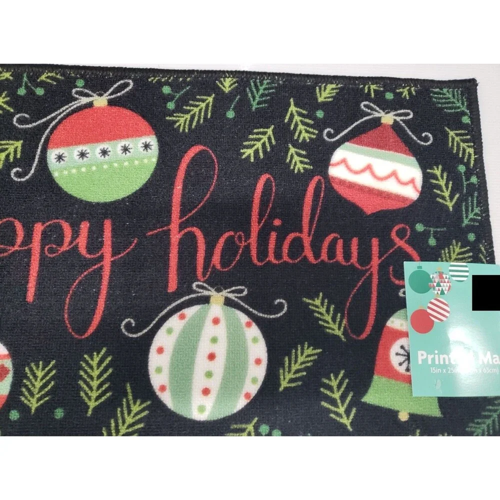 Printed Kitchen Nylon Rug (15